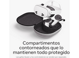 Funda - Meta Estuche Compacto para Quest 3/3S, Gris