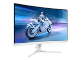 Monitor gaming - Philips 27M2C5201L/00, 27 Full-HD, 180 Hz, 1 ms GtG, VA, Curvo, HDR10, tecnología AMD FreeSync™, Blanco