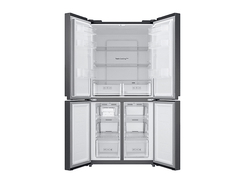 Frigorífico americano - Samsung RF48A400EB4, No Frost, 179.3 cm Altura, 488l, Twin Cooling Plus, Grafito