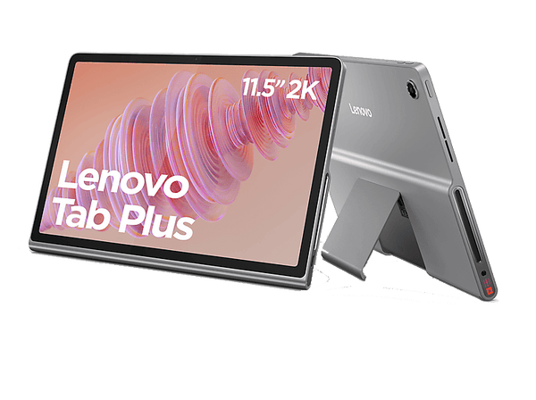 Tablet - Lenovo Tab Plus , Gris, 128GB, WiFi only, 11.5" DCI 2K, 8GB RAM, MediaTek Helio G99, Android, Gris