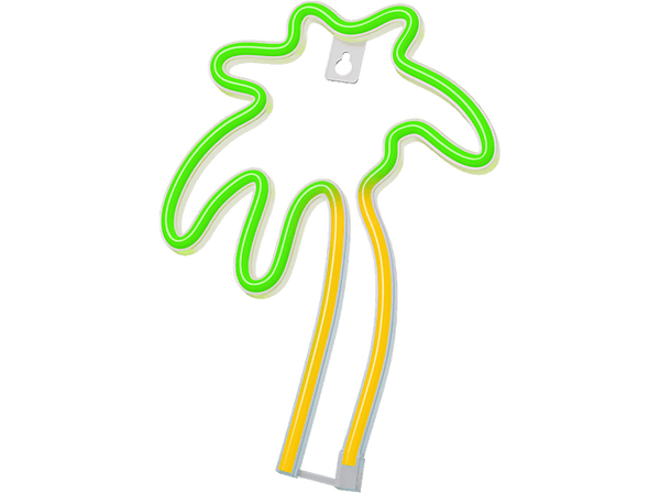 Luces LED - Forever Palm, Funcionan mediante pilas o USB, Tecnología LED, Verde