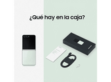 Móvil - Samsung Galaxy Z Flip5 5G, Menta, 256GB, 8GB RAM, 6,7 FHD+, Plegable, Qualcomm Snapdragon, 3700 mAh, Android 13