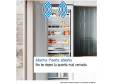 Frigorífico combi - BOSCH KGN362WED, Serie 4, Total No Frost, 186 cm, 326 l, Cajón VitaFresh, Sistema MultiAir Flow, Blanco