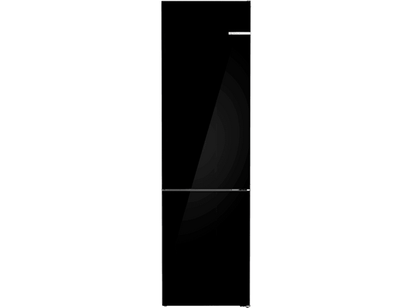 Frigorífico combi - Bosch KGN39LBCF, No Frost, 203 cm, 363 l, Cajón VitaFresh XXL, SuperCongelación, Negro