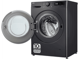 Lavadora secadora - LG F4DR6009AGM, 9 kg/6 kg, 1400 rpm, 12 programas, AI Direct Drive™, TurboWash™360˚, Inox grafito