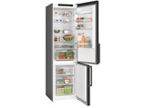 Frigorífico combi - Bosch KGN39VXBT, No Frost, 203 cm, 363 l, Cajón VitaFresh XXL, Iluminación LED, Negro
