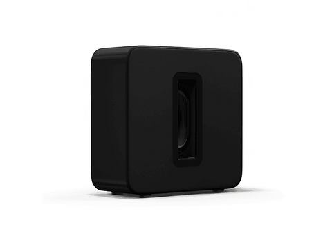Altavoz inalámbrico - Sonos Sub 4, Bajos Profundos, Subwoofer, Negro