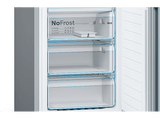 Frigorífico combi - Bosch KGN36VIDA, No Frost, 186 cm, 326 l, Cajón VitaFresh, EasyAccess, Inox antihuellas