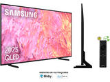 TV QLED 75 - Samsung TQ75Q64CAUXXC, UHD 4K, Quantum Processor Lite 4K, Smart TV, DVB-T2 (H.265), Negro