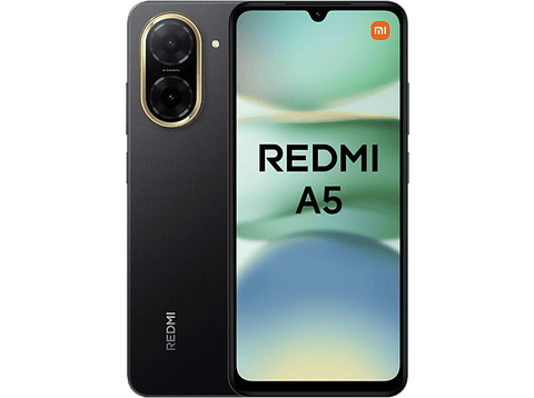 Móvil - Xiaomi Redmi A5, Negro, 64GB, 3GB RAM, 6.88