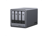 Servidor NAS - Ugreen DXP4800, SSD, 112 TB, 4 Bahías, Gris