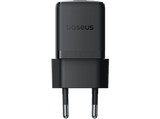 Cargador de pared - Baseus PALM, 20W, Tipo C, Carga ultrarrápida, Control de temperatura, Universal, Negro Cluster