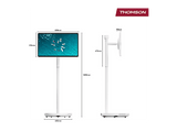 Pantalla - Thomson 27FE7M45/GO PLUS PRO Full-HD, Táctil, WiFi6, Control por Voz, 4h Autonomía, Cámara, Blanco