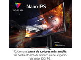 Monitor gaming - LG 34GN850-B, 34, QHD, 1 ms, 144 Hz, HDMI x2, DisplayPort x1, Negro