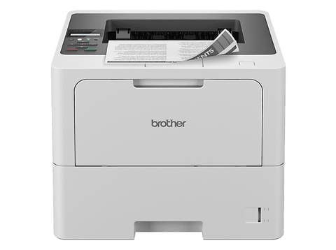 Impresora láser - Brother HL-L6210DW, Monocromo, Dúplex Automático, Red Cableada y WiFi, Blanco