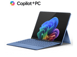 Convertible 2 en 1 - Microsoft Surface Pro Copilot+ PC, 13, Snapdragon® X Plus 45 TOPS, 16GB RAM, 512GB SSD, Adreno GPU, WINDOWS Home, Sapphire