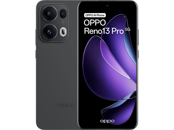 Móvil - OPPO Reno13 Pro, Gray Graphite, 512 GB, 12 GB RAM, 6.83" 1.5K, MediaTek Dimensity 8350, 5800 mAh