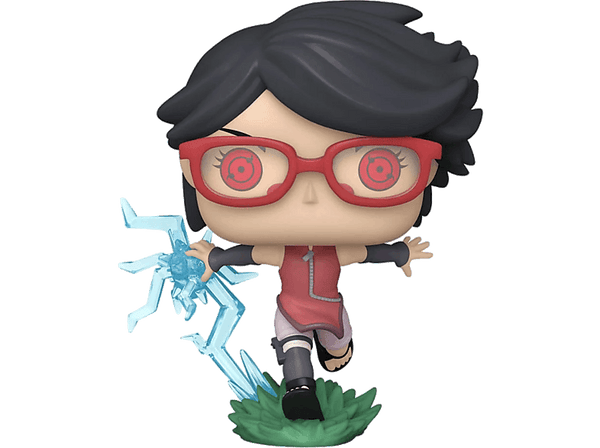 Figura Funko Pop! - Animation: Boruto - Sarada with Sharingan, Vinilo, 9 cm