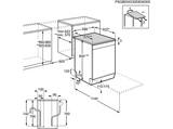 Lavavajillas - AEG FFB33607ZM, 13 servicios, 8 programas, 60 cm, Aqua-Sensor, AirDry, Inox