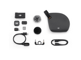 Micrófono - DJI Mic 3 (1 TX + 1 RX), Inalámbrico, Cancelación de ruido avanzada, 28h Autonomía, Negro