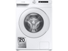 Lavadora carga frontal - Samsung WW12T504DTW/S3, 12 kg, 1400 rpm, EcoBubble™, Inteligencia Artificial, WiFi, Blanco