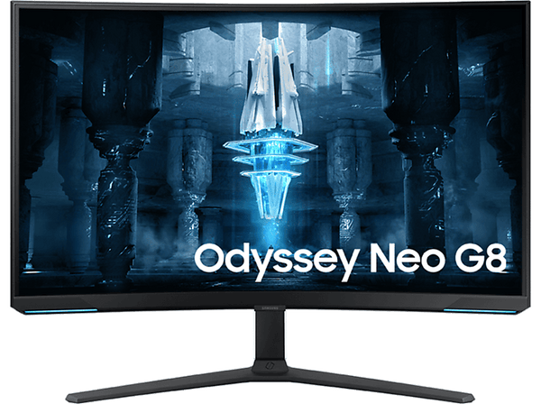 Monitor gaming - Samsung Odyssey Neo G8 LS32BG850NUXEN, 32", UHD 4K, 1 ms, 240 Hz, Blanco