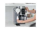 Heladera - Ninja CREAMi Scoop & Swirl NC701EU, 800 W, 480ml, 13 Programas, Tecnología Soft Serve Creamify, Dispensador 3 velocidades, Gris platino