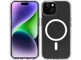 Funda - Muvit for Change Magsafe, Para iPhone 15 Plus, Materiales reciclables, Transparente