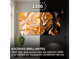 TV QLED Mini-LED 55'' - Haier M90 Series H55M90GUX, QLED 4K HDR10+, Google TV, Dolby Atmos, Sonido KEF, Gaming 144Hz, Negro