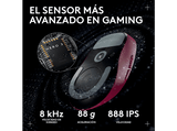 Ratón gaming - Logitech G Pro X Superlight 2C, Inalámbrico, 44.000ppp, Bluetooth-Lightspeed, Interruptores, PC-Mac, Botones personalizables, Rosa