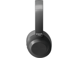 Auriculares inalámbricos - Vieta Way 4, Circumaurales, Bluetooth, 50h Autonomía, Diseño doble plegado, Micrófono, Gris Plomo