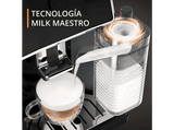 Cafetera superautomática - Krups Sensation Milk EA912B, 15 bar, 1450 W, 1.7 L, 6 modos, 2 tazas, Depósito de leche 0.3 L, Táctil, Gris
