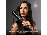 Secador - Cecotec AirLisse 6in1 iTwerk Platinum, Infrarrojos, Placas vibratorias, Función plasma, 3 modos, 6 accesorios, Platinum