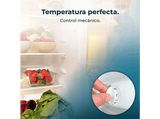 Frigorífico dos puertas - Cecotec Bolero CoolMarket 2D 261 White E, Capacidad 261 L, Modo Fast Freezing, LED interior, Clase energética E, White