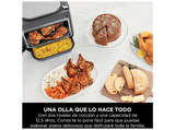 Mini horno - Ninja Combi 12 en 1, 1780 W, 12 l, Multicocina, horno y freidora de aire, 12 funciones, Cocción rápida, Gris