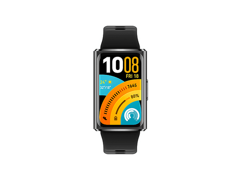 Pulsera de actividad - Huawei Band 11 Pro, Negro, Correa 18mm, 1.62