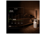 Purificador de aire - Dyson HushJet™, Carbón Activado y Filtro 360, Compacto y potente, Blanco/Plata