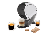 Cafetera de cápsulas - De' Longhi Nescafé® Dolce Gusto® Neo Latte 300.WA, 15 bar, 1.3 l, 1600 W, Cápsulas compostables, Blanco