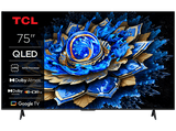 TV QLED 75 - TCL 75T69C, UHD 4K, Procesador AiPQ, Smart TV, DVB-T2, Negro