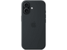 Apple Funda de silicona con MagSafe, Para iPhone 17, Compatible con correa Crossbody, Negro