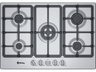 Placa gas - Balay 3ETX576HB hobs, 5 zonas, Gas Butano, Mecánico, 26 cm, Inox