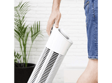 Ventilador de torre - Cecotec ForceSilence 6090 Skyline, Potencia 45 W, 3 velocidades, Temporizador, 80 cm altura, 30, White