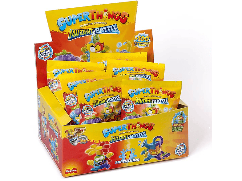 Figura - MagicBox One Pack Superthings Mutant Battle, Figura aleatoria, Multicolor