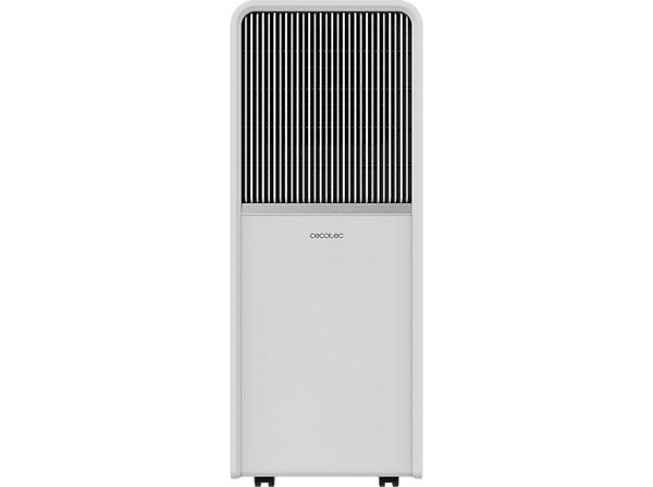 Aire acondicionado portátil - Cecotec ForceClima 12650 Style Heating, 3000 fg/h, 28 m², 5 modos, Deshumidificador, Bomba de calor, Mando, White