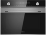 Horno con microondas - Midea MCO4550TMM, Multifunción, Limpieza por agua, 50 l, 59.5 cm, Integrable, Negro