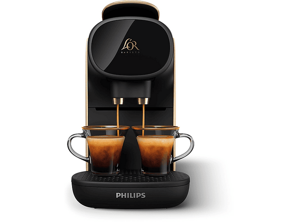 Cafetera de cápsulas - Philips LM9012/75, L'OR Barista Sublime, 19 bar, 0.8 l, 1.450 W,  Dorado champán