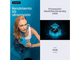 Móvil - motorola moto g87, Blue Atoll, 256 GB, 8 GB RAM, 6.78 Extreme AMOLED, MediaTek Dimensity 6400, 5200 mAh