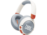 Auriculares infantiles - JBL Junior 470NC, Inalámbricos , Supraaurales, Bluetooth, 50h Autonomía, Micrófono, Cancelación Activa de Ruido, Blanco