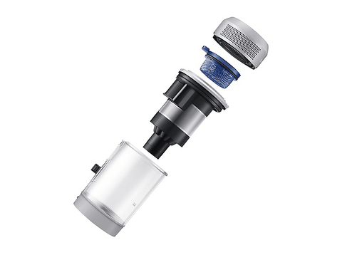 Aspirador escoba - Samsung VS80F28DLP/WA, 770 WA, 60 min, Filtro HEPA, Gris