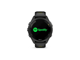 Reloj deportivo - Garmin Forerunner 265S, Negro/Amarillo, 18mm, Pantalla Táctil AMOLED 1.1, 15 días Autonomía, Morning Report, 8GB